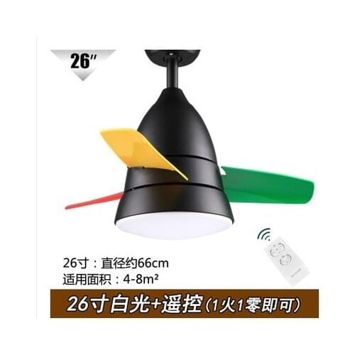 Ceiling Fan 26 inch 66cm Modern/Contemporary Painting Feature for LED Metal Bedroom Kids Room 85-265v