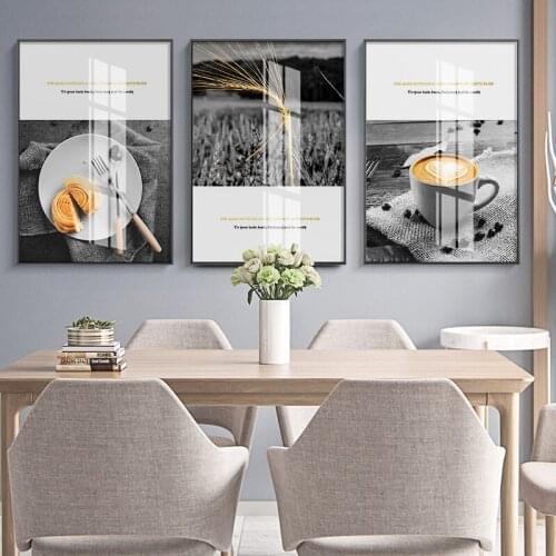 Yellow Style Photograph Realist Picture Home Sweet Decor Nordic Canvas Painting Wall Art Minimalist Decor Print for Restaurant