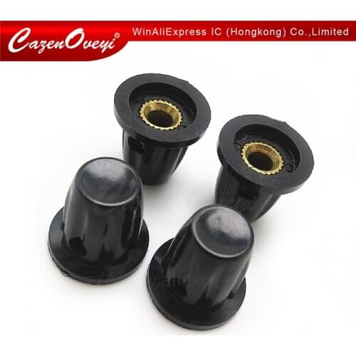 10pcs/lot Bakelite potentiometer knob hole: 4MM for WH5 WXD3-13 K17-01 potentiometer In Stock