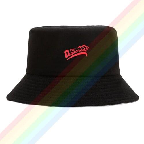 2021 Fashion 995 The Mountain DSQ2 Cotton Top Comfortable Bucket Cap Men Women Hiking Fishing Hat Two-side