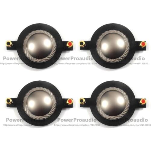 4 pcs Quality Replacement Diaphragm for B&C DE45-8 Driver, B&C MMD45, 44.4mm 8 Ohm Flat wire