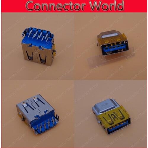 5-100pcs/lot Female 3.0 USB Jack Soket Connector for Lenovo Ideapad U310 Series etc Laptop USB3.0 port