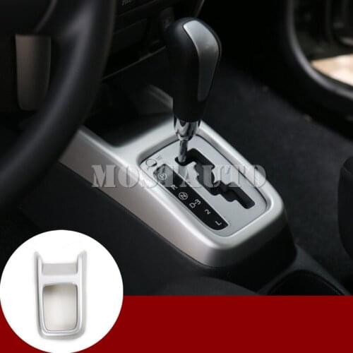 ABS Interior Console Gear Box Frame Cover Trim For Suzuki Jimny 2007-2017 1pcs Silver/Black/Red Car Accessories Interior
