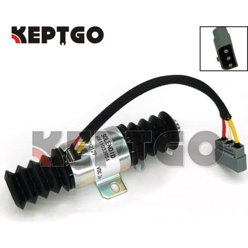 VOE11033954 24V Shut Down Solenoid 1756ESDB 11033954 For Volvo Heavy Equipment L120B VOLVO BM L120C L120C VOLVO BM L150 L150C