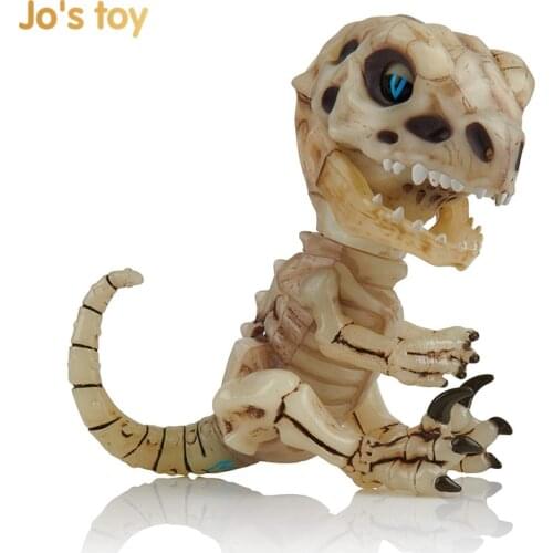 Jos toy Velociraptor Fingertips Skeleton Dinosaur Toys sound effect Action Figure toys Luminous boy gift in stock 3 Age
