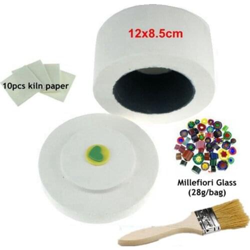 4pcs set Professional Microwave Kiln Kits For Glass Fuseworks Beginners Fusing
