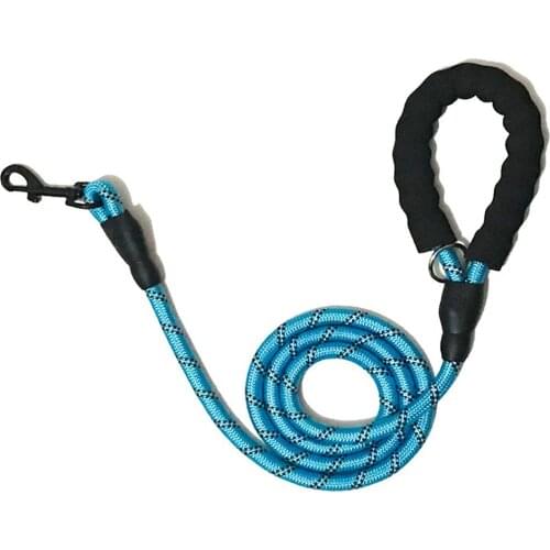 Dog leashes Colorful nylon round ropes Leashes Large medium and small dogs practical Walking dog ropes
