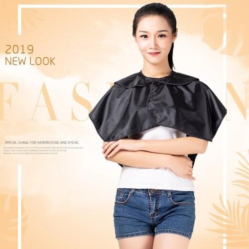 1pcs Professional Hairdressing Shawls Double Waterproof Hair Treatments Bib Styling Salon Hairdresser Shampoo Cape Wraps