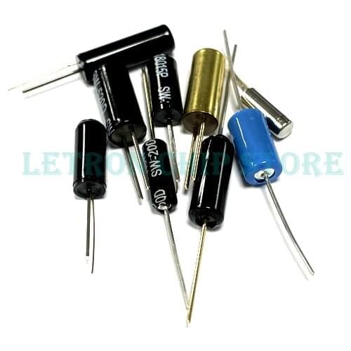 10PCS SW-200D SW-420 SW-460D SW-520D SW-18010P SW-18015P SW-18020P SW-58010P ball switch angle Tilt switch vibration switch