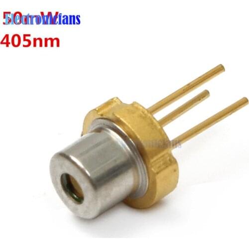 SLD3232VF 405nm Blue Violet 50mW D5.6mm Laser Diode M type for Signal Equipment Laser Test Tool