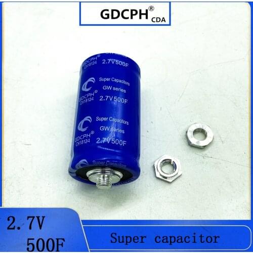 Supercapacitor 2.7V500F 2.7V 500F 16V83F 35*60