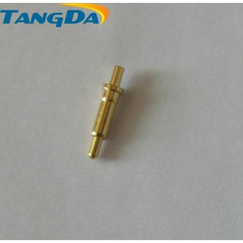 Tangda DHL/EMS D2*8mm+2mm tail 1K PCS pogo pin connector Battery spring 1P Through Hole 1.2A