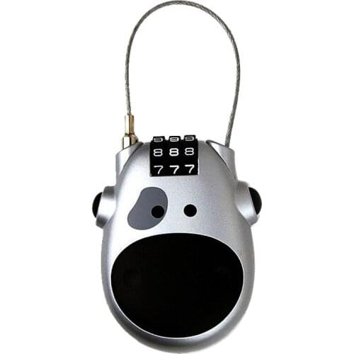 Telescopic Rope Combination Locks Luggage Password Padlock Travel Bag Bicycle Cable Safety Security Cable Digit Anti-theft Lock