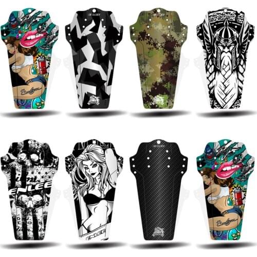 Bicycle fender color front and rear tire fender PP fender mountain bike MTB bike accessories