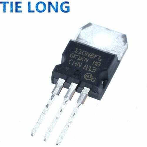 10pcs/lot STP110N8F6 110N8F6 TO-220 Field effect transistor