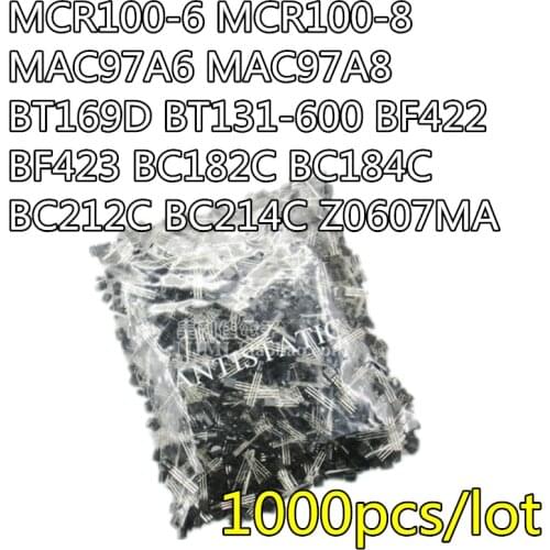 50pcs/lot MAC97A6 97A6 6A400V TO-92 TRIAC