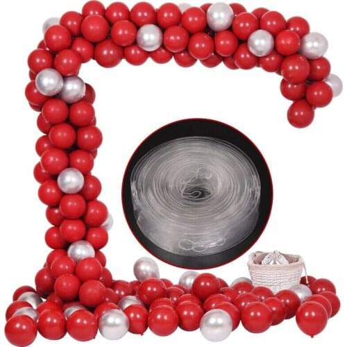101pcs/Set Ruby Red Latex Balloons Garland Arch Kit Chrome metal golden Balloon Birthday Wedding Anniversary Party Decoration