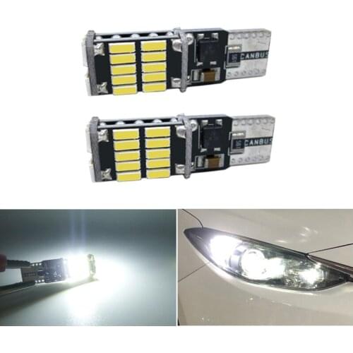 2x W5W T10 LED Light Bulbs Car Interior Dome Light Trunk Lamp Parking Lights For SEAT Leon 1 2 3 MK3 FR Cordoba Ibiza Arosa MK2
