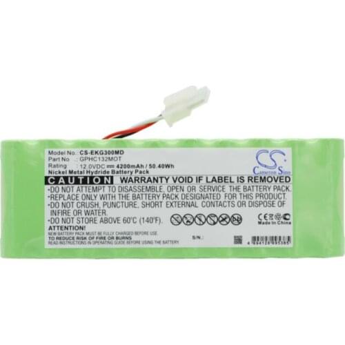 Cameron Sino 4200mAh battery for BIONET EKG3000 GPHC132MOT