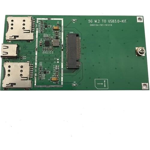 M.2 NGFF to TypeC Adapter 5G to USB 3.0 adapter board M.2 interface EM9190 RM500Q-GL EM9191 EM7690