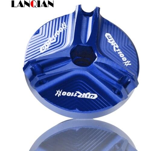 Motorcycle CNC Engine Oil Filter Cup Plug Cover Screw Engine Oil CUP FOR HONDA CBR1100XX CBR 1100XX CBR 1100 XX 1997 1998-2007