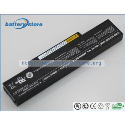 New Genuine laptop batteries for BTY-M66,CBPIL48,M660NBAT6,SQU-706,GX400,957-14XXXP-103,GT628,GX610,EX600,10.8V,6 cell