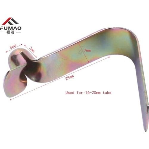 Manufacturer custom lock spring clip used for 16-20mm tube