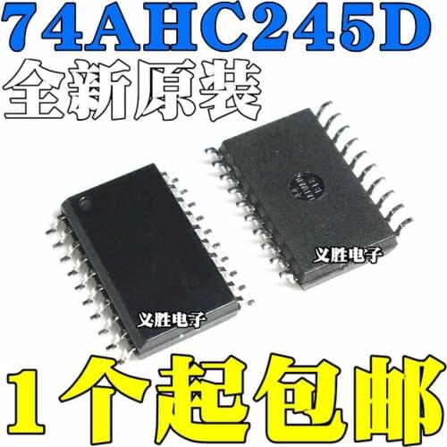 74AHC245D SN74AHC245DWR SN74AHC245DW AHC245 SOP20 Logic chips, 7.2 MM wide-body SOP20, SMD IC, logic and buffer