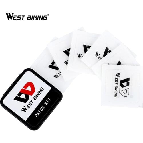 WEST BIKING Bicycle Inner Tire Patch Repair Tool Bike Puncture Repair Rubber Patch MTB Cycling No Glue Fast Tire Repair Tools