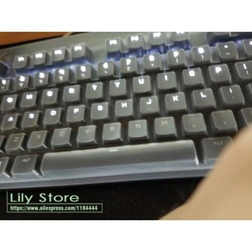 Mechanical keyboard protector button dust cover 104 key Protective skin For Logitech G610 G810 backlit game