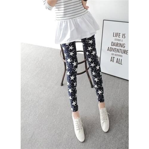 2019 Fall/winter Womens Fashion Black Milk Fine Elastic Leggings Graffiti Printing Flower Pants Printing Sexy Leggings