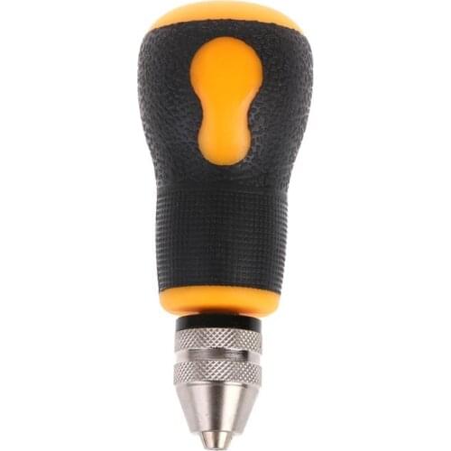 0.5-3.2mm Mini Manual Hand Drill Chuck Drill Bit Jewelry Woodworking Tool Craft DIY