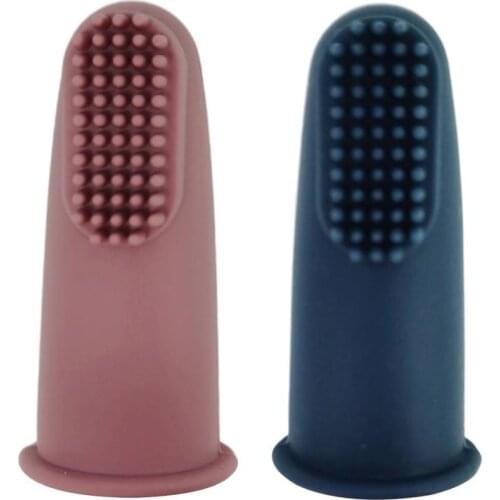 1pcs Baby Silicone Finger Toothbrush BPA Free Soft Infant Toothbrush For Training Food Grade Silicone Baby Infant Oral Care