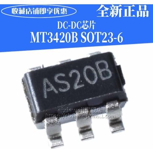 10PCS/LOT MT3420B MT3420 SOT23-6 2ADC-DC new original in stock