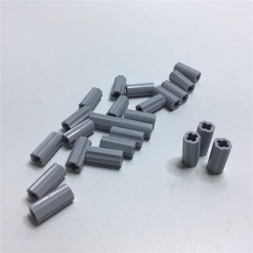 100pcs/lot High-tech Bricks Bulk Parts Liftarm Huller 1x2 Cross Shaft Connector Building Blocks MOC Educational Kids Toys 59443