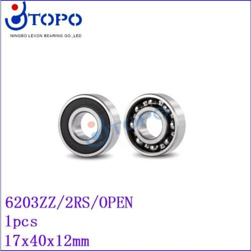 17*40*12mm Deep Groove Ball Bearings6203 ZZ/2RS/OPEN