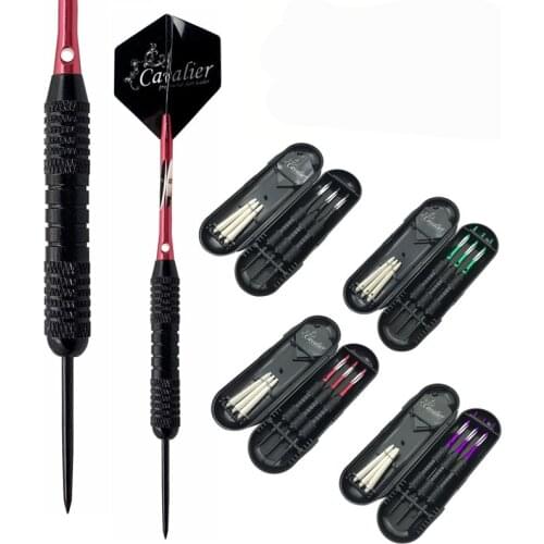 3pcs/set Professional Darts Free Carry Box 22g Steel Tip Darts With Brass Darts Shafts