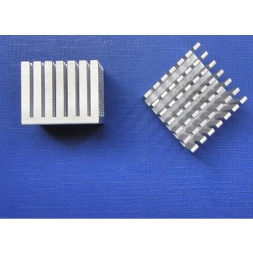 5PCS High quality electronic CPU chip aluminum heat sink Broken ditch dense tooth aluminum radiator 28*22*28mm Custom heatsink