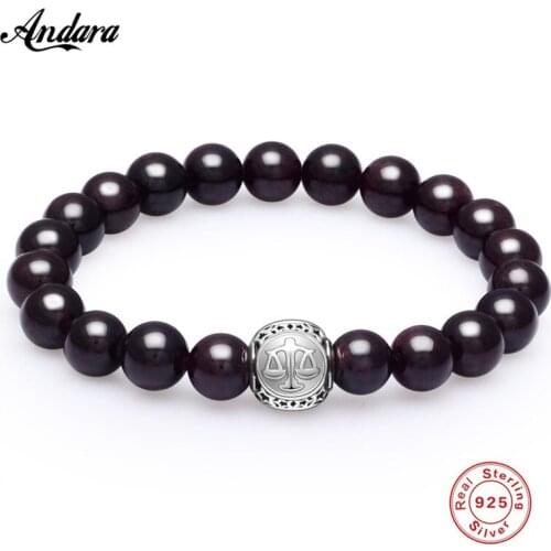 Classic Natural Stone Red Tiger Eye & Matte Red Onyx Beaded Bracelets For Women Femme Bijoux Pulseira Jewelry Gift