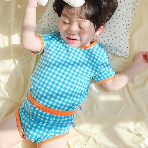 Kids Panties For Young Girls Boys Cotton Cute Underwear Sets Baby Briefs Toddler Funny Plaid Shorts Underpants Children Clothing