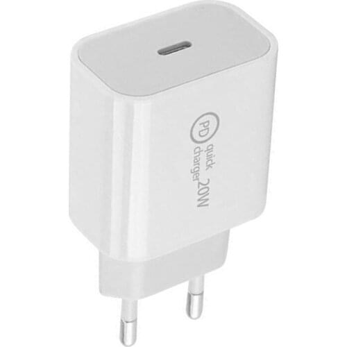 Hot PD 20W Fast Charging USB C Charger for iPhone 12 11 XS XR X 8 Plus PD Charger for iPad Air 4
