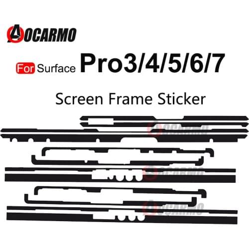 For Microsoft Surface Pro 4 5 6 7 Pro3 Pro4 Pro5 Pro6 Pro7 Book 1 2 Book3 Adhesive LCD Display Screen Frame Glue Tape Sticker