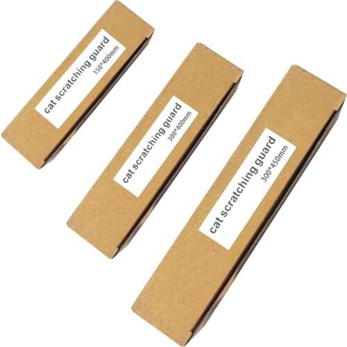 4pcs Anti Scratch Pet Guard Cat Scratching Adhesive Corner Guard PVC Cat Scratchers Furniture Couch Protector Kitten Paw Pad