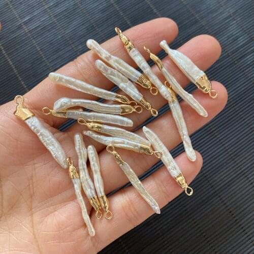 1PCS Wholesale Multicolor Irregular Shape Pendant Freshwater Pearls for Jewelry Making DIY Handmade Accessories Bead Decoration