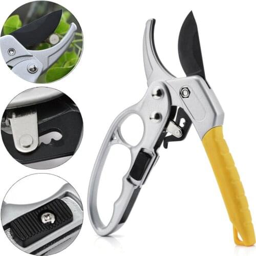 Garden Pruning Shears Carbon Steel Branch Cutter Flower Trimmer Pruner Tools Hand-held Scissors Fruit Tree Branches