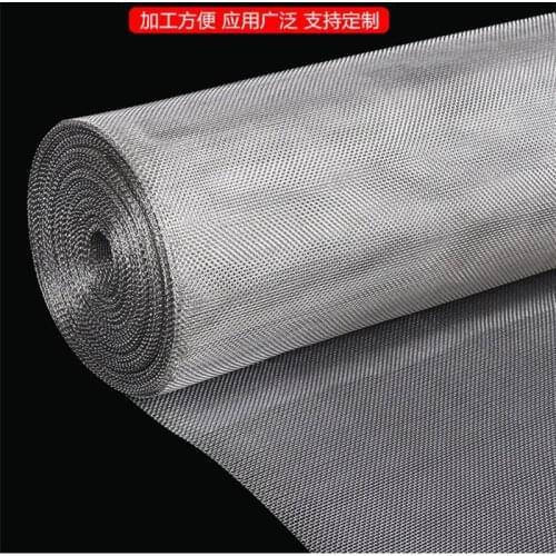 100x50cm 304 Stainless Steel Mesh Filter Net Metal Front Repair Fix Mesh Filtration Woven Wire Screening Sheet Screening filter