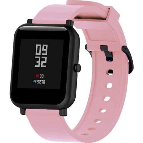 20mm Silicone sport bracelet For Huami amazfit bip strap Samsung active 2 Gear sport S2 Vivo watch 42 46 Ticwatch 2 E wrist Band