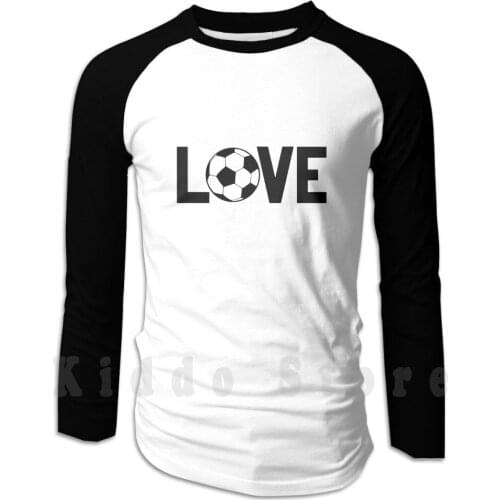 Soccer Love Hoodie Long Sleeve Football Sports