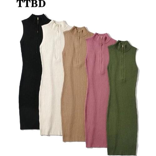 TTBD Fashionable Knitted Dresses