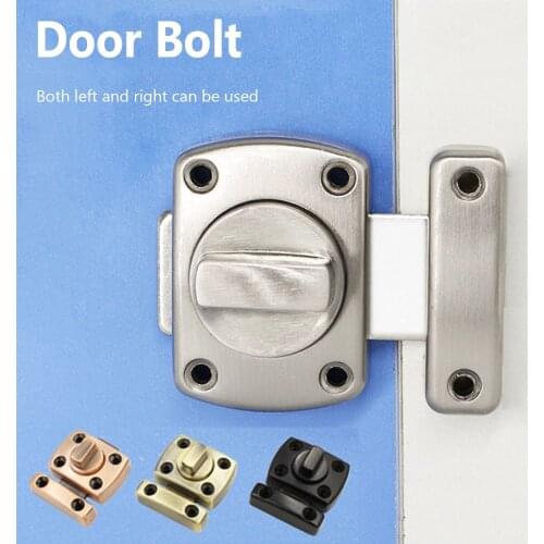 Zinc Alloy Universal Door Latch Rotatry Switch Home Security Gate Latch Sliding Door Lock Professional Door Accessories 2021 New